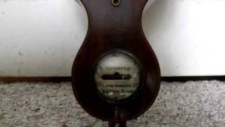 Antique Mercury Barometer [upl. by Egidius534]