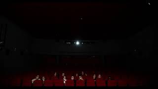 Movie Theater Ambience 🎥  Cinema  Background Noise  ASMR  1 Hour [upl. by Ecyrb]