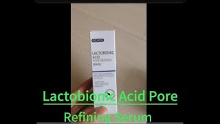 Lactobionic Acid Pore Refining Serum [upl. by Enelear]