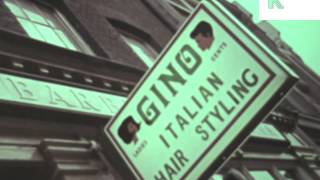 1970s London Multicultural Street Scenes Italian and Chinese Restaurants Archive Footage [upl. by Humbert]