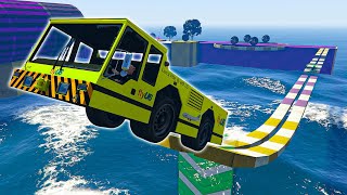 PARKOUR CON VEICOLO RARO INCREDIBILE  🐷 GTA 5 ONLINE [upl. by Enel]