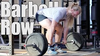 How To Barbell Row [upl. by Prudhoe]