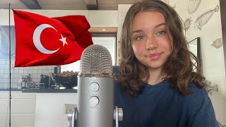 ASMR I Whispering in Turkish Türkçe Saying Turkish Provinces 🇹🇷 [upl. by Radley]