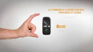 Gigaset L410 Clip micro pour téléphoner les mains libres [upl. by Matthiew]