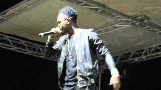 Patoranking Daniella Whine LIVE [upl. by Yekram]