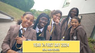 Beal High School  Year 7s First Day 2024 [upl. by Assele]