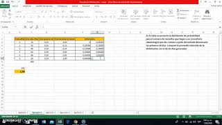 Simulación Montecarlo en excel Mi segundo ejercicio [upl. by Asiuqram]