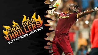 Final Over Thrillers England v West Indies  T20WC 2016 [upl. by Rebmyk]