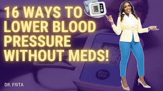 16 Ways To Lower Blood Pressure with Diet amp Lifestyle Changes [upl. by Cloutman957]