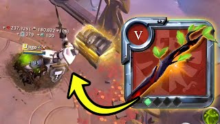 Solo Avalonian Road golden 🪙 chest  mobile gameplay Albion online [upl. by Lairea]