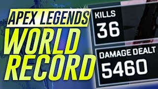 NEW APEX 36 SOLOKILL WORLD RECORD SOLO SQUAD [upl. by Ecnerret324]