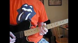 Cant You Hear Me Knocking Lesson on Middle Part  Rolling Stones [upl. by Eidoow]