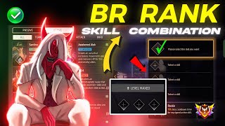 BR rank New character combination 2024  Best character combination in Free Fire [upl. by Dowling]