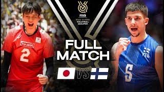 🇯🇵 JPN vs 🇫🇮 FIN  Paris 2024 Olympic Qualification Tournament  Full Match  Volleyball [upl. by Ivor]