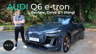 Audi Q6 etron  Review Drive and One thing You Didnt Know [upl. by Ola196]