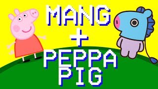 Photoshopping Peppa Pig into BTS Mang [upl. by Ninazan932]