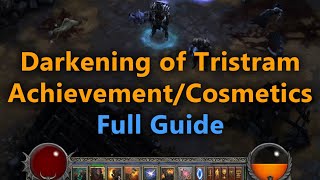 Ultimate Darkening of Tristram Guide  Get all Achievements in 1 Hour Diablo 3 January Event [upl. by Pas]