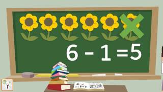 Learn Subtraction For Children  Maths For Kids Kindergarten  Animated Learning Video  KStudio [upl. by Lonny940]