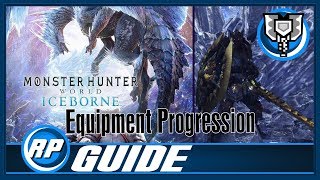 MHW Iceborne Charge Blade Equipment Progression Guide Step By Step Recommended Playing [upl. by Donelson]