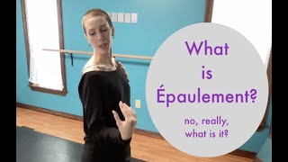 What is Épaulement [upl. by Kulda]