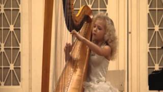 Alice Sadikova harp plays John Thomas quotSpringquot [upl. by Enneles]