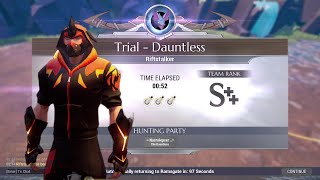 052 HAMMER TEMPEST SOLO DAUNTLESS TRIALS RIFTSTALKER [upl. by Vivyanne658]