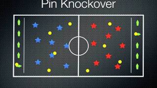 PE Games  Pin Knockover [upl. by Bellaude]