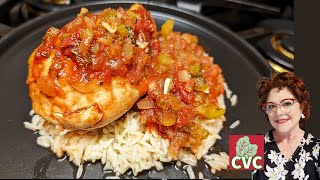 Chicken Cacciatore  Crockpot Recipe with Chicken  Mamas Southern Cooking [upl. by Darcey]