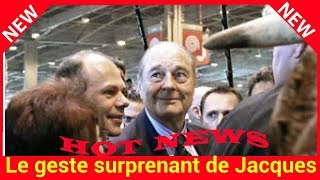 Le geste surprenant de Jacques Chirac au Salon de lagriculture [upl. by Herzig]