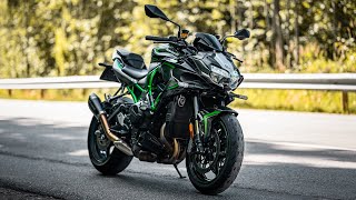 Kawasaki Z H2  Real Road Review [upl. by Anerrol]