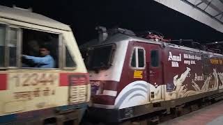 19251 somnath okha express arrival at veraval junction  indianrailways [upl. by Isaacs752]