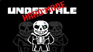 UNDERTALE HARD MODE Genocide Run  animated video  Full OST [upl. by Had]