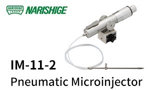 IM112 Pneumatic Microinjector [upl. by Ennaeiluj]