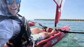 Hobie Adventure Island on Lake Superior [upl. by Adim]