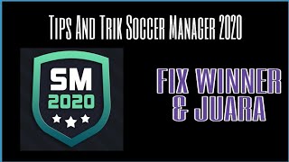 Tips And Trick SOCCER MANAGER 2020 [upl. by Guglielmo739]