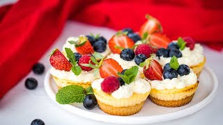 Quickest Keto Mini Cheesecakes – Best Ever Low Carb Cheesecake Bites [upl. by Lokim]