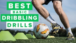 5 ESSENTIAL FOOTBALL DRIBBLE DRILLS YOU NEED TO LEARN [upl. by Anileva810]