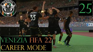 Champions League Shocker  Venezia FIFA 22 Career Mode 25 [upl. by Born603]