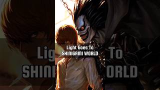 Death NoTe Alternate Ending😨 anime manga deathnote lightyagami kira lawliet animeshorts BwH [upl. by Darreg]