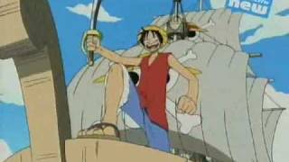 One Piece  4kids Pirate Rap English Opening [upl. by Eeramit]