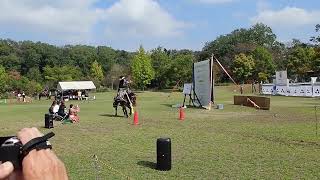 Horseback archery competition on October 28 2023 [upl. by Bluma877]