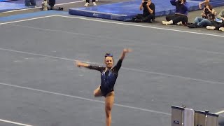 Raena Worley of Kentucky gymnastics on floor at Excite Night January 13th 2023 [upl. by Folly]