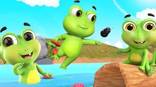 Five Little Speckled Frogs  CoComelon Nursery Rhymes amp Kids Songs [upl. by Elene998]