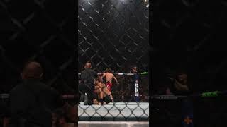 backtoback spinning backfists 😳 UFC308 [upl. by Eisyak]