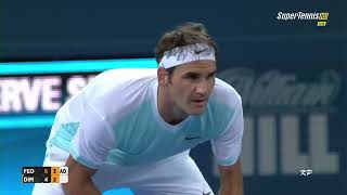 Federer vs Dimitrov  Brisbane 2016 [upl. by Sheba]