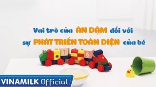 Quảng cáo Vinamilk  Bột ăn dặm RiDIELAC  Vai trò của ăn dặm trong sự phát triển của bé [upl. by Howlyn]