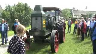 Rumely Oil Pull Lokomobile läuf im Leerlauf 02 [upl. by Orsini]