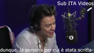 Harry Styles parla di Carolina SUB ITA [upl. by Tilagram]