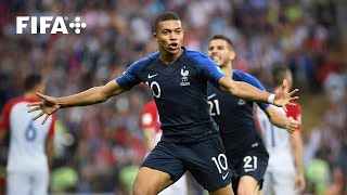 Kylian Mbappe Goal v Croatia  2018 FIFA World Cup Final [upl. by Ahsat]