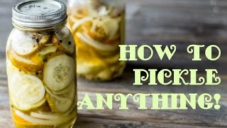 How to Pickle ANYTHING Quick Pickling Tutorial [upl. by Hsatan574]